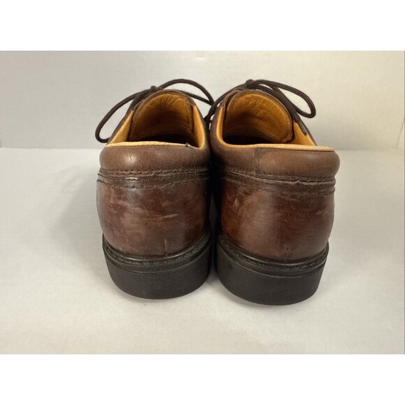 Havana Joe Men's Leather Shoes Low Derby Oxford Size 40 EU 9 US Brown Lace Up - Picture 4 of 12